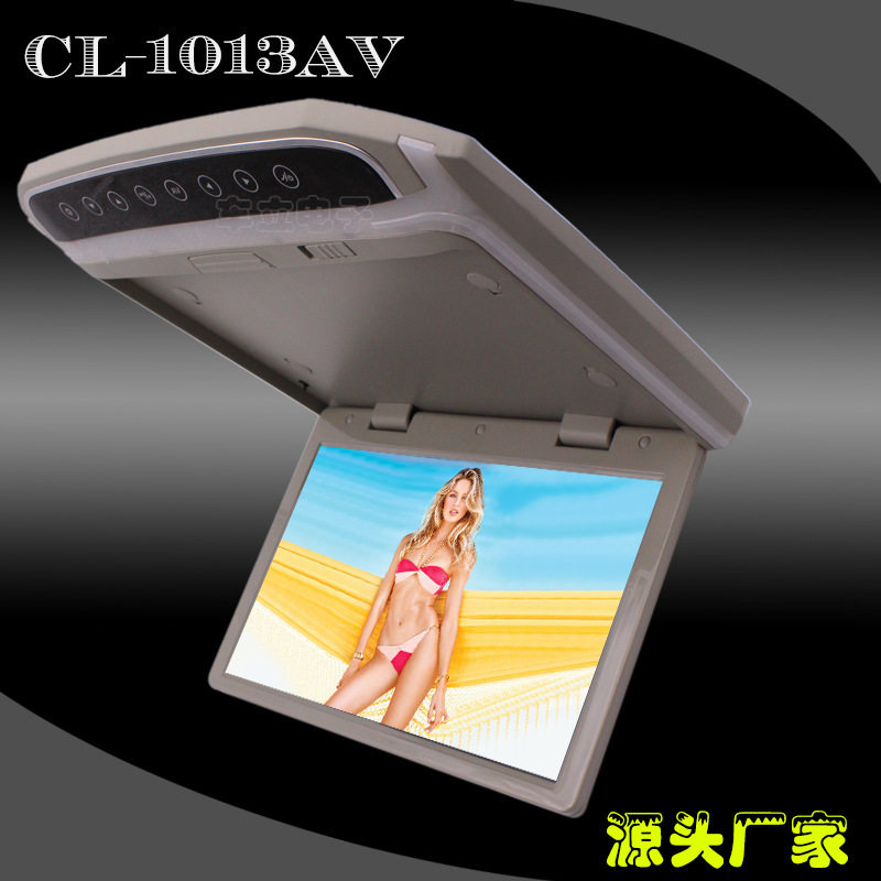 车载吸顶显示屏高清12V商务车后排娱乐MPV12寸液晶显示屏