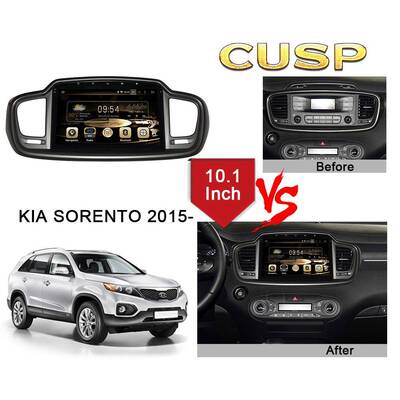 起亚SORTEN334O2015-专用10.1寸大屏导航安卓车机语声音控4G上网