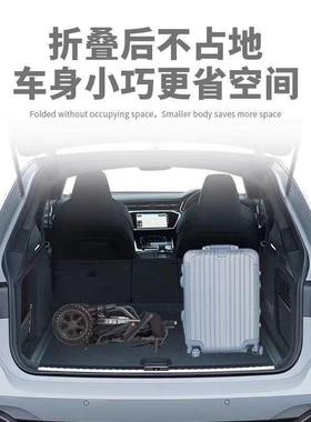 便手动轮椅老WRE人厚手带坐便器推老年人加残疾人轮椅车折叠轻厂