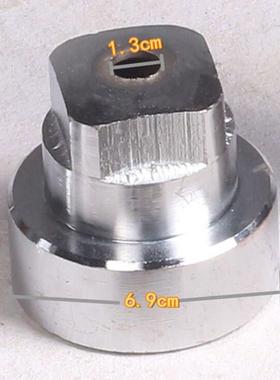 七用米膨机模具大螺帽机头螺母套大盖子7用玉化米膨化机配SJR大件