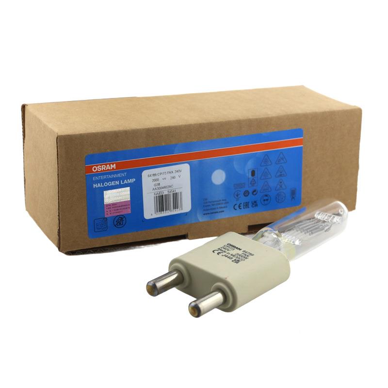 4789CP/73240V200064789W聚光灯泡2K6W视灯泡影摄影灯舞台G38