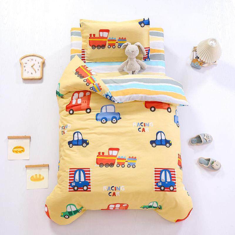 纯E4休C棉幼儿无品牌/园被子三套含芯件六件套宝宝婴童入园午睡午