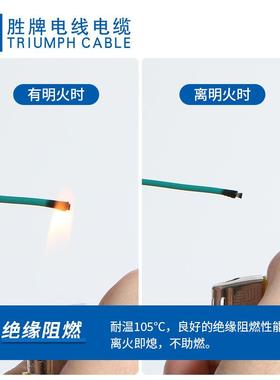 胜牌YYE标正UL1015电子线264022221816到2AWG电子线耐高温105度