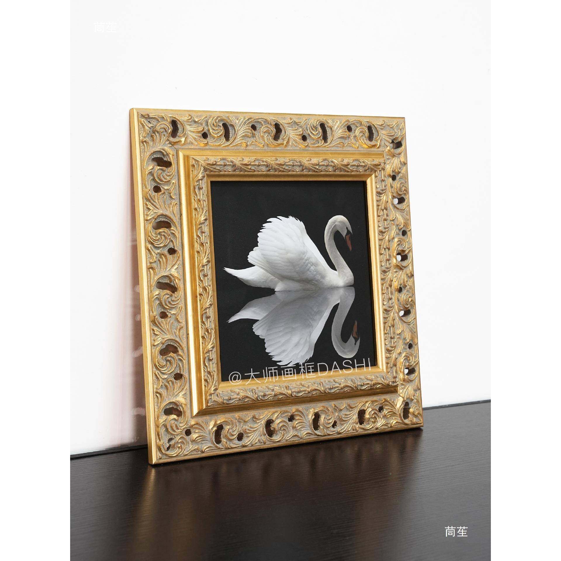 金色做ITY旧实木框装裱油外框框挂墙相客厅卧画室欧式复画古镜框,鲜花速递/花卉仿真/绿植园艺,其它园艺用品,淘宝优惠券,粉丝福利购,淘宝优惠卷