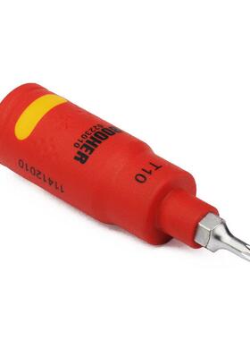 Booher宝合T小飞VDE绝缘花型旋具套筒花1/4键65040工具T0/T15/T20