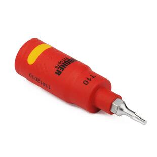 Booher宝合T小飞VDE绝缘花型旋具套筒花1/4键65040工具T0/T15/T20