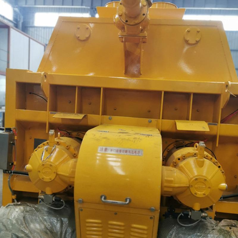 工S500/750强制式混拌凝土搅机地用JVU双卧J轴水泥砂浆商拌料站建