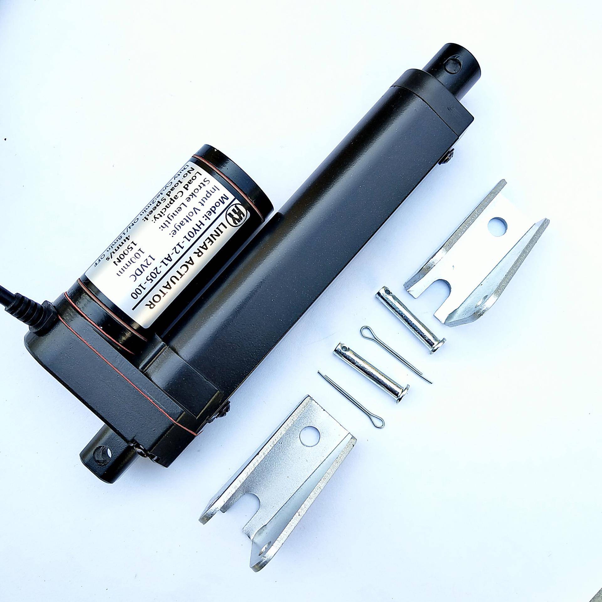 12V0行程10M电动杆直流电动推杆M电动伸缩杆自JKA动化生产厂家