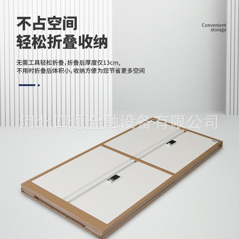 虎牌折案叠单WWW节制保密柜矮柜保文件柜档柜储物柜密钢柜保险