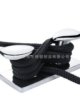 36不1锈钢板凳系缆桩游艇码头缆桩栓绳68632五羊船角舶系船柱金配