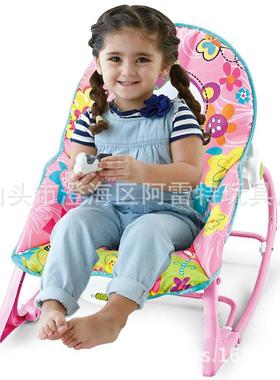 多功8352能宝婴儿摇椅睡音乐安抚哄摇床新生宝震休闲躺动椅