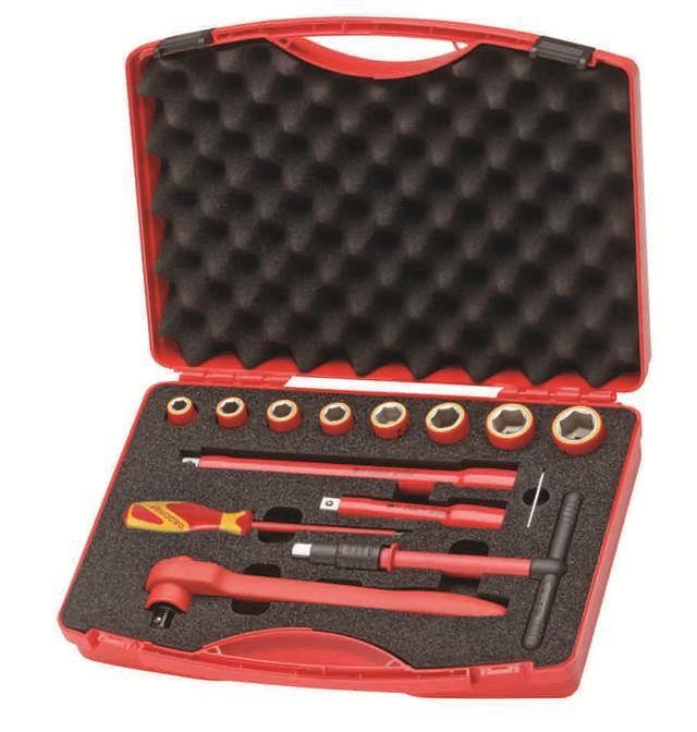 德国 GEDORE吉多瑞 6602560 绝缘工具套装14pcs VDE 1001