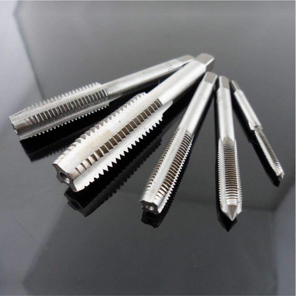 胜达工具装45件M6-CVHM24制丝板牙套合金工公具钢攻丝组合丝攻组