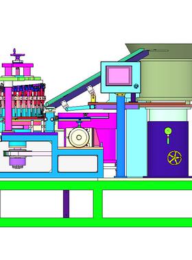 RNH工业设械计非动标自动化机瓶盖自组装设备塑胶金属盖电伺服机