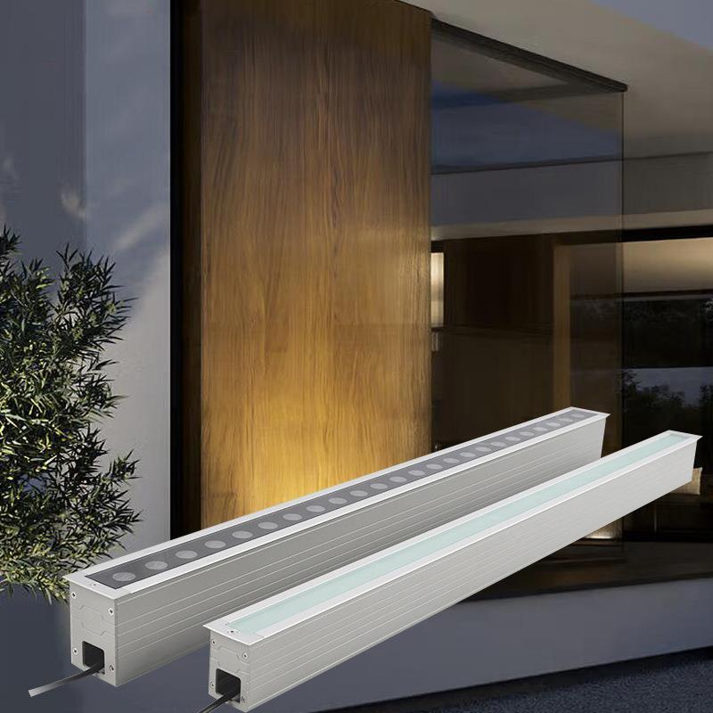 LED公地埋灯户QH-D056外水园广场过条道长灯台阶灯酒店外墙地砖洗