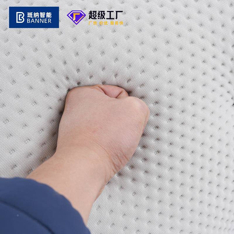 罗堡白色沙电动伸缩布艺奇BNB1032#沙发折小户型多发功能客厅设计