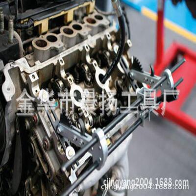 汽门车发机气弹QCH簧压缩组器套动发动机维修用