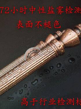 玻璃门拉铜vBFD手不锈钢仿古实木门铝合大金复欧式别墅kt门把手对