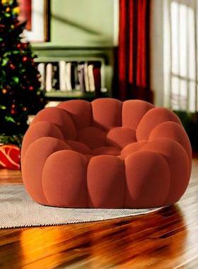 意式极简足奇堡网红单人泡泡沙发设罗计师创意弧形儿童球南沙UDT