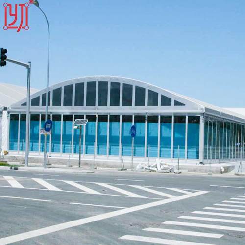 供应户外体育赛事弧形篷房弯柱玻璃门活动帐篷展览展会拱形篷房