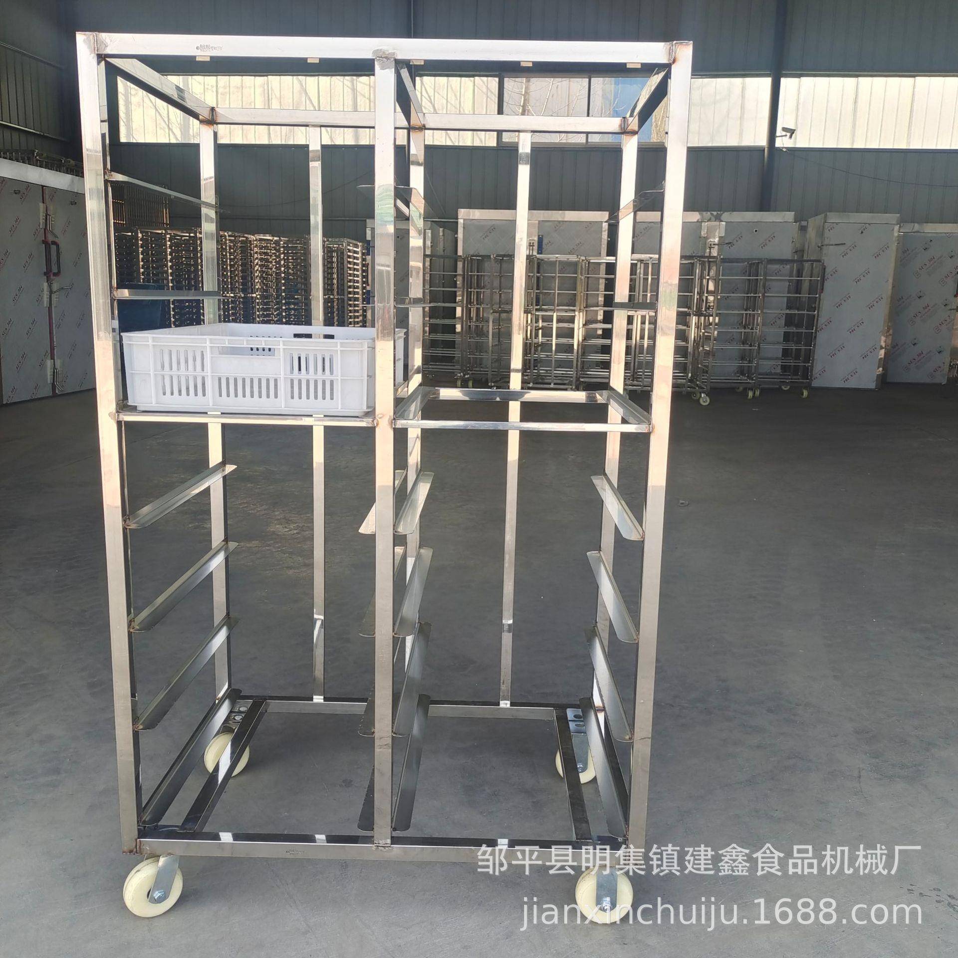 馒头蒸房架子车商用菊花烘干物料车糕点烘焙周转车