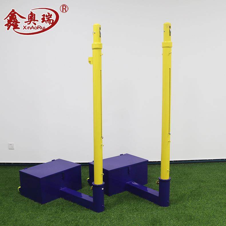 移动排球柱网架标准室内可填充砂石便携式排球网架排球架