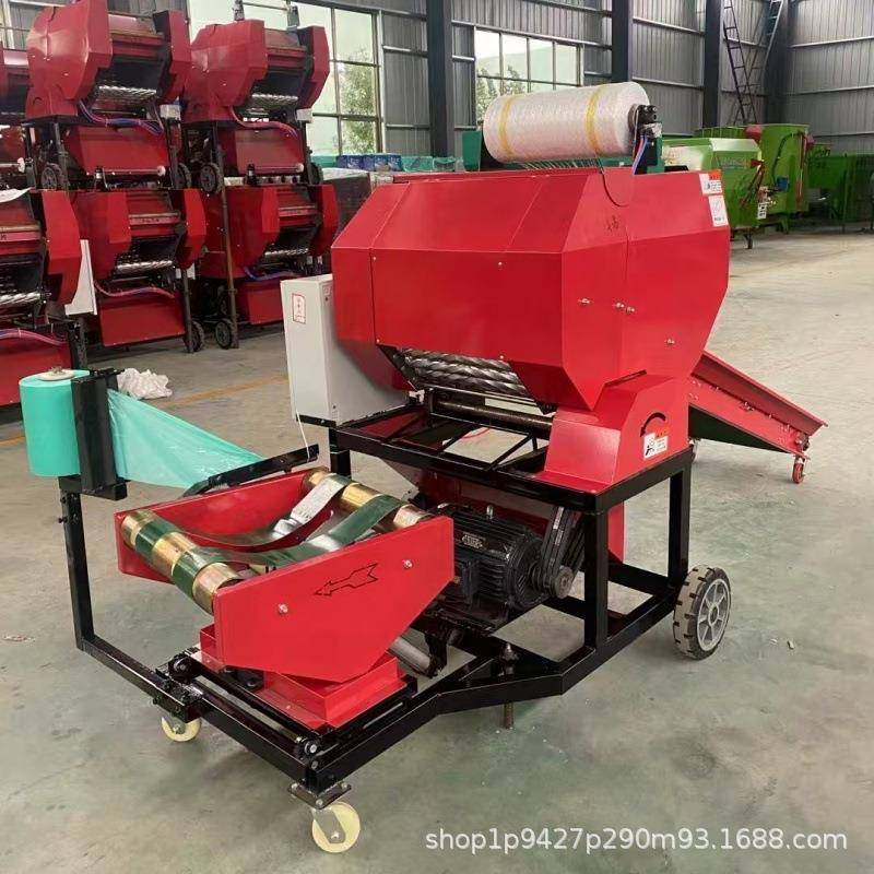 全自动打捆包膜一体机牛羊青储草料打包机玉米秸秆草料打包机,畜牧/养殖物资,特种养殖设备,淘宝优惠券,粉丝福利购,淘宝优惠卷