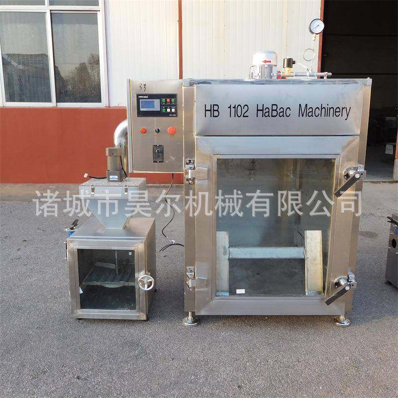 腊腊肉上烟熏熏炉哈红肠CCY烘干色机器鱼类烟肠熏上色炉蒸炉