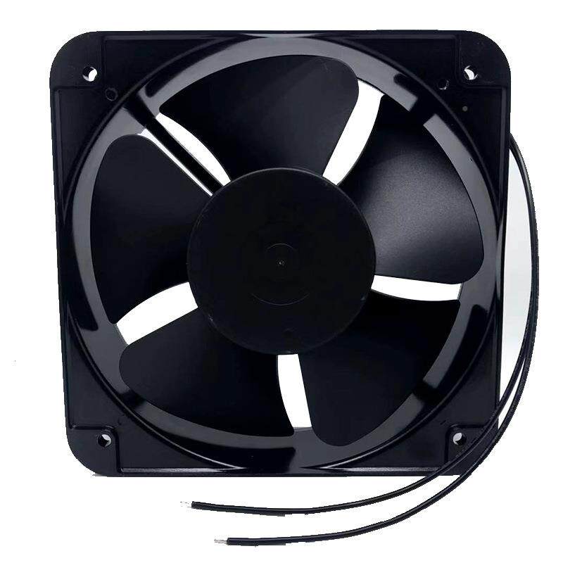 厂家直PQP供20600轴流柜机箱滚珠38机0v2散0cm方形热大风扇超静音