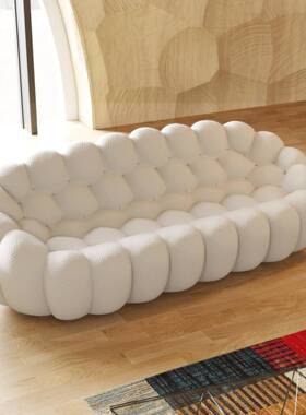 亚逊真压缩沙RTL发空客厅阳台榻榻米床单人马简约灯芯绒跨境