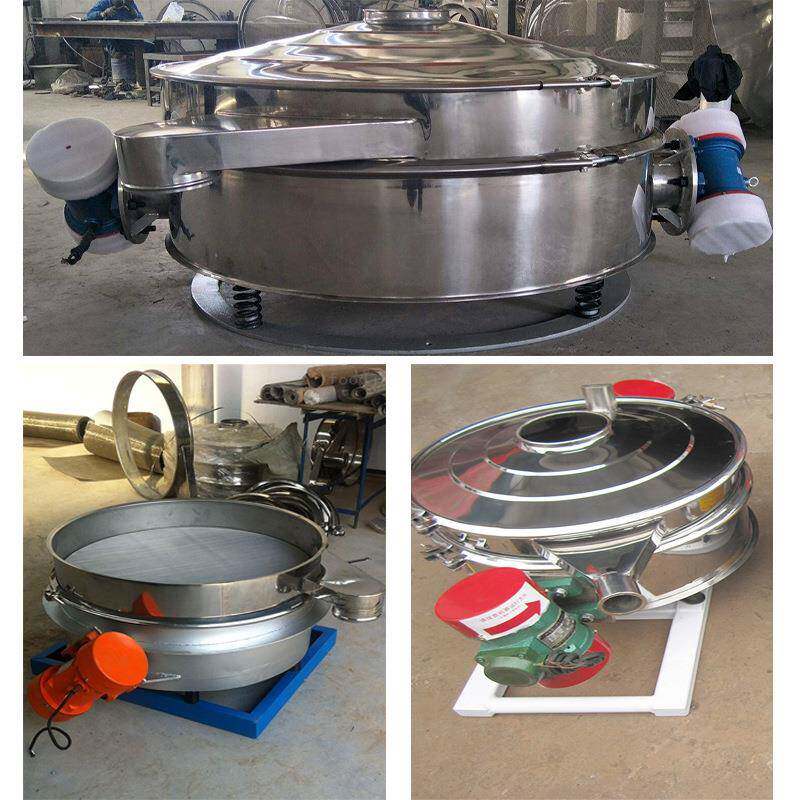 促销圆形全不锈钢直筛体排过滤筛分机小DER型液双排电机直筛