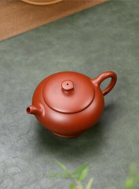 宜兴紫砂壶原00905具矿紫泥朱手工家用功夫砂茶宫灯紫砂壶