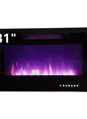 93033墙1323寸12种火焰2调节加热功能电视柜VYN电壁炉芯都可以做