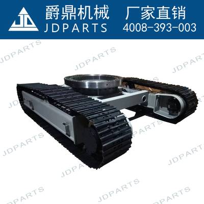 履带总成橡胶钢制挖机矿井底盘工程机械小型农机配套小型履带式