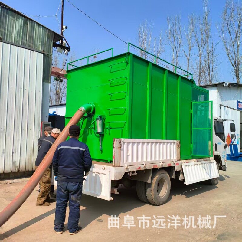 电厂吸灰机粉煤灰负压抽吸机方箱粉煤灰输送机150型号抽灰车