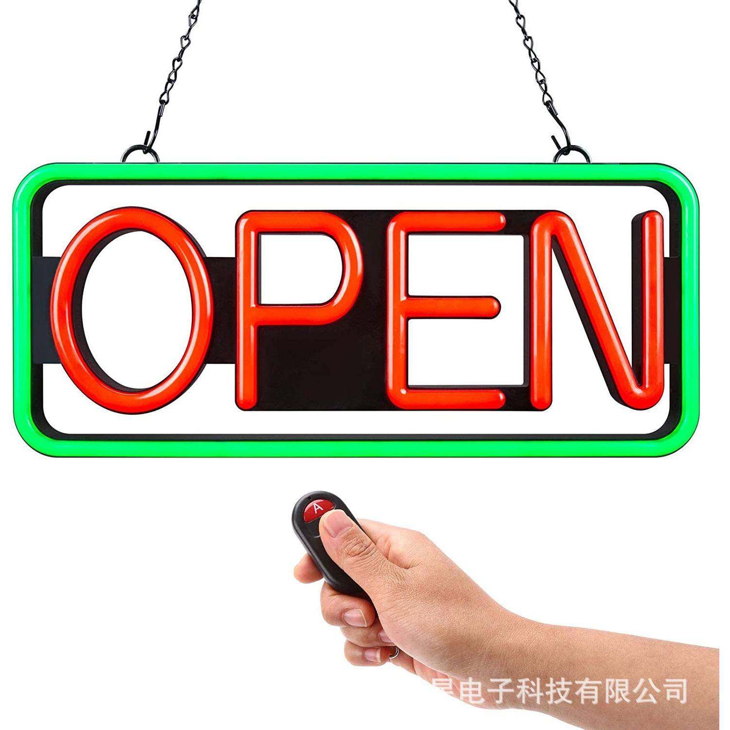 LEDOPENSIGN遥控款控制悬挂店铺招牌霓虹灯发光标识LED广告灯牌,农用物资,其他肥料,淘宝优惠券,粉丝福利购,淘宝优惠卷