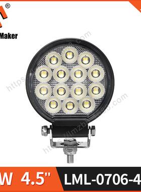 新款LED工作灯船用灯工程机械照明灯挖机农用货车越野车改装56w