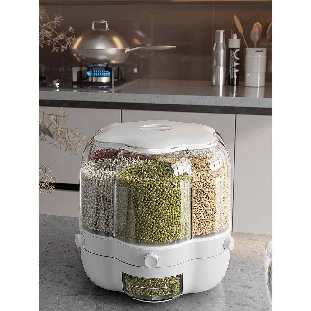 家用米桶厨房粮密封储米箱爆款分格可旋转五谷杂粮桶大容量,节庆用品/礼品,新娘配件,淘宝优惠券,粉丝福利购,淘宝优惠卷