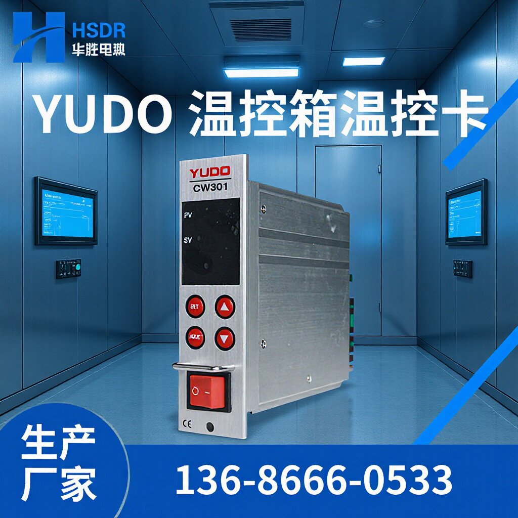 YUDO热流道温控器温控卡表芯CW201CW301CW302集成式插卡式温控箱
