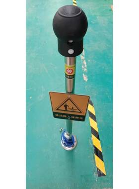 防爆型人体静电消除器AS6608防爆智能声光报警静电释放器