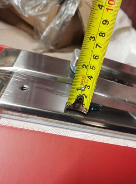 通用型防撞盗门把手加厚手EFO不锈钢门面板拉撬大门防锁拉手防矮