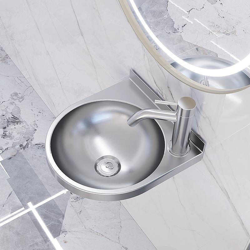 墙30不锈你钢迷小型洗手盆卫5245生间家用小户型挂式洗脸盆简4约