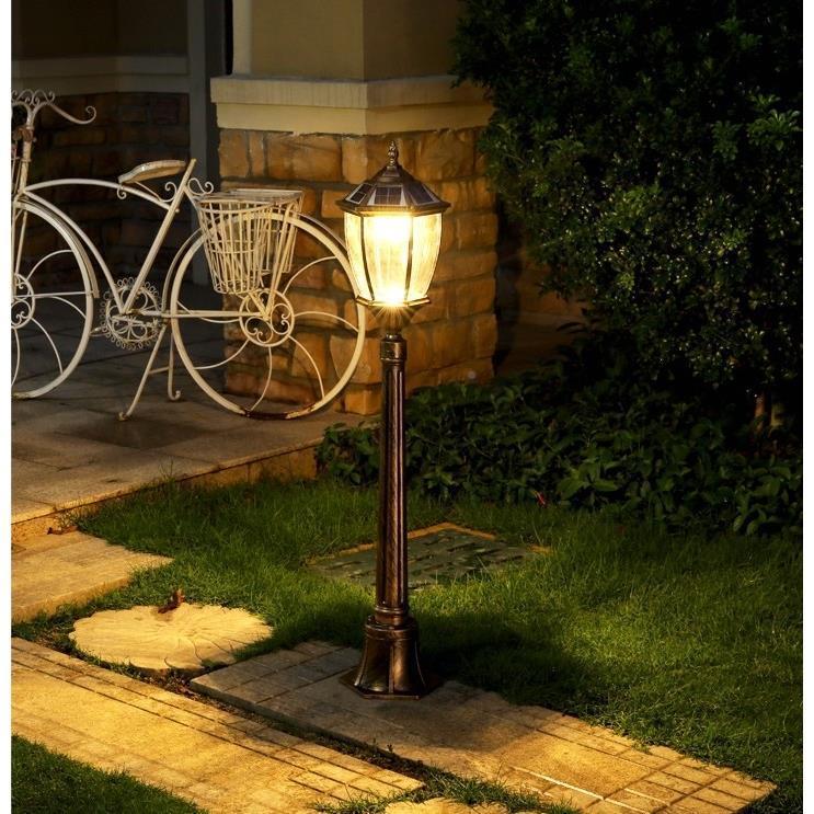 复欧发-4239式古庭院灯小区别花园草地灯防路墅灯杆户外防锈水太