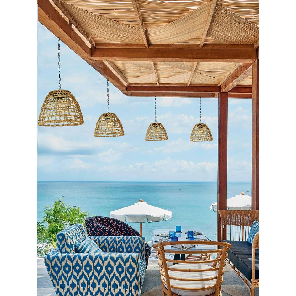 户外太阳能吊藤编凉亭院子廊走灯防水庭灯院灯中式挂树氛围燕妹子