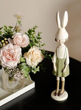 饰十字星 厅轻奢女孩摆件创意花艺南套装组合客酒柜装家居餐C0305