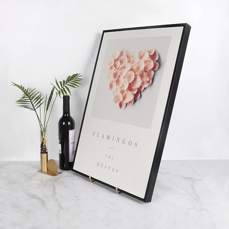 意相框画框支架子客厅画铁VYZ艺托架底座装饰架相架壁画落地式创