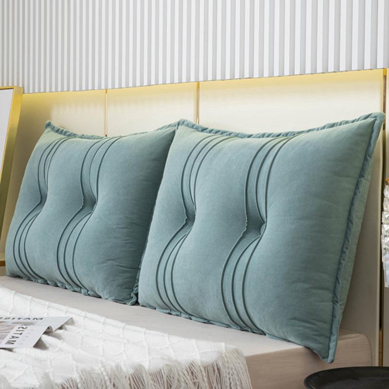 上可洗床头靠HFX枕床靠垫塌塌米床软包拆沙发大背号抱枕护腰靠背
