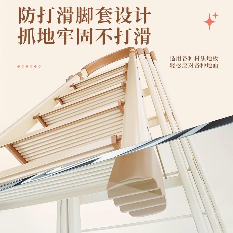 MISYOGO梯子家用叠衣架两M-Q2-N用室内多功加能伸缩厚折铝合金人