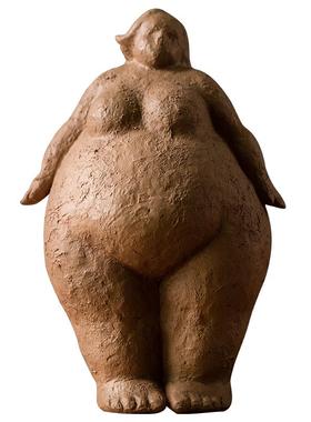 胖女人现代工轻奢品北酒柜欧子玄关装饰品雕塑艺HYXJ16-0术人体抽