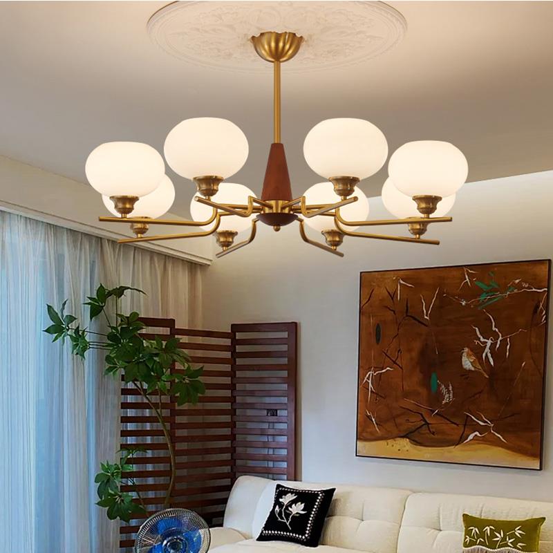 缤伦法式中缤伦古风吊灯客厅主灯025高新款级感复古厅灯餐卧室2灯